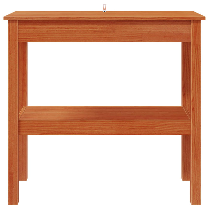 Masă de consolă Maro Ceară 80 x 40 x 75 cm Lemn masiv de pin - WALTI WALTI