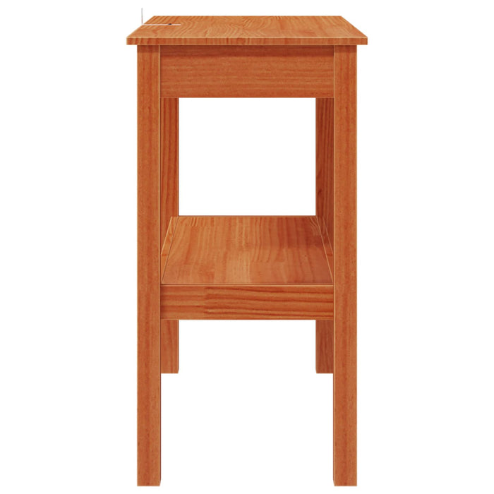 Masă de consolă Maro Ceară 80 x 40 x 75 cm Lemn masiv de pin - WALTI WALTI