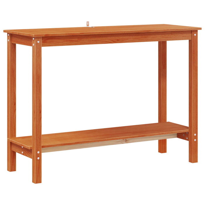 Masă de consolă Maro Ceară 110 x 40 x 80 cm Lemn masiv de pin - WALTI WALTI