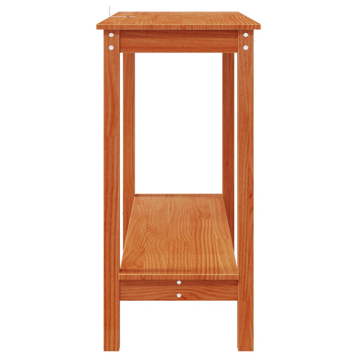 Masă de consolă Maro Ceară 110 x 40 x 80 cm Lemn masiv de pin - WALTI WALTI