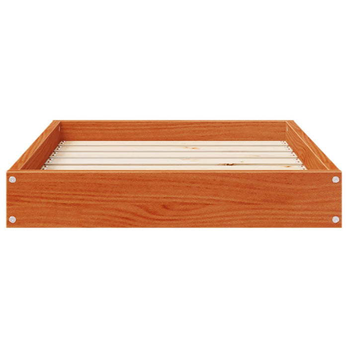 Pat pentru câini Maroniu cerat 72 x 54 x 9 cm Lemn de pin masiv - WALTI WALTI