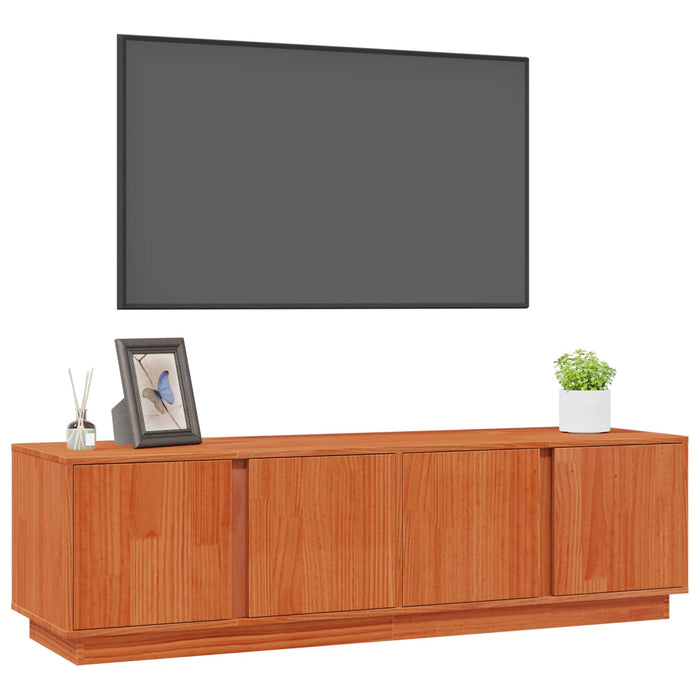 Cabinet TV Maro Ceară 140 x 40 x 40 cm Lemn masiv de pin - WALTI WALTI