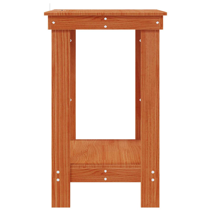 Banc de lucru Maro Ceară 80 x 50 x 80 cm Lemn masiv de pin - WALTI WALTI