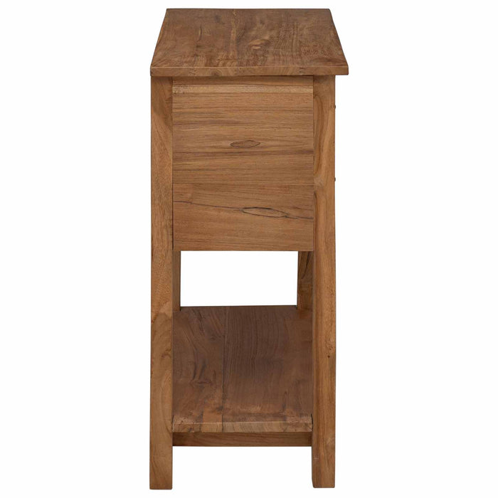 Bufet natural 79 x 35 x 80 cm Lemn solid de tec WALTI