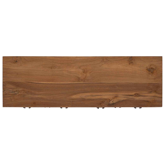 Bufet natural 110 x 35 x 75,5 cm Lemn solid de tec WALTI