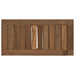 Masă de baie laterală natural 60 x 30 x 45 cm Lemn solid de tec - WALTI WALTI