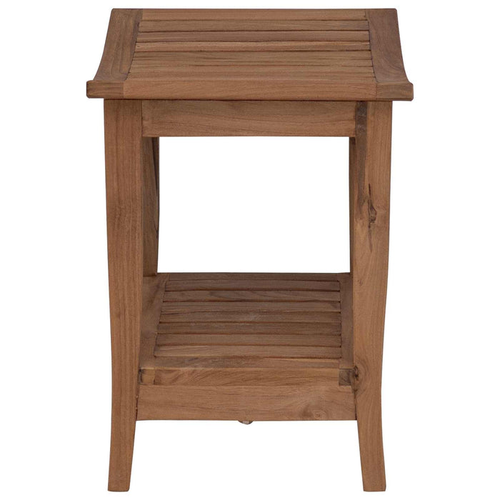 Măsuță de toaleta natural 50 x 35 x 45 cm Lemn solid de tec WALTI