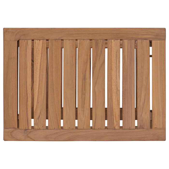 Măsuță de toaleta natural 50 x 35 x 45 cm Lemn solid de tec WALTI