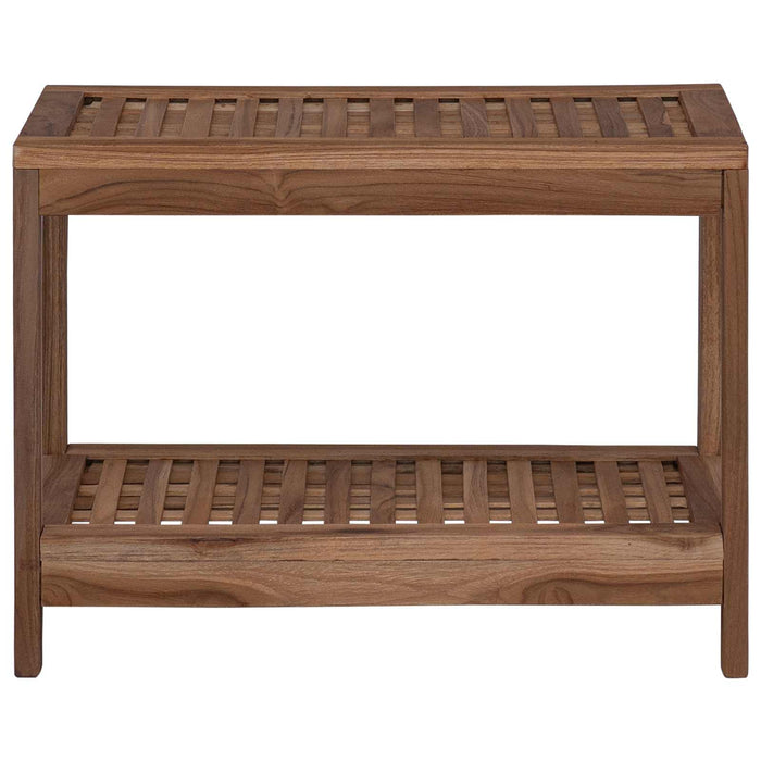 Măsuță de toaleta natural 60 x 30 x 45 cm Lemn solid de tec WALTI
