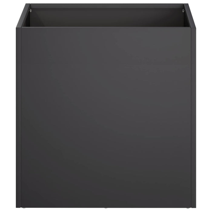 Vază pentru Grădină 2 buc. Negru 20 x 20 x 20 cm WALTI