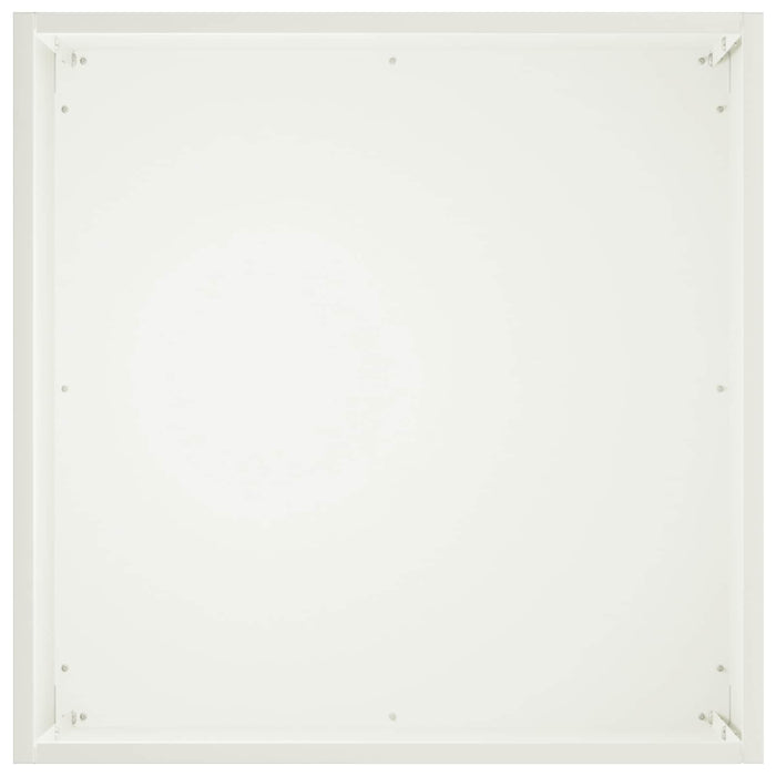 Vază pentru Grădină 2 buc. Alb 45 x 45 x 45 cm WALTI