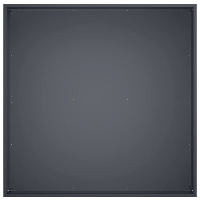 Vază pentru Grădină Antracit 60 x 60 x 20 cm WALTI