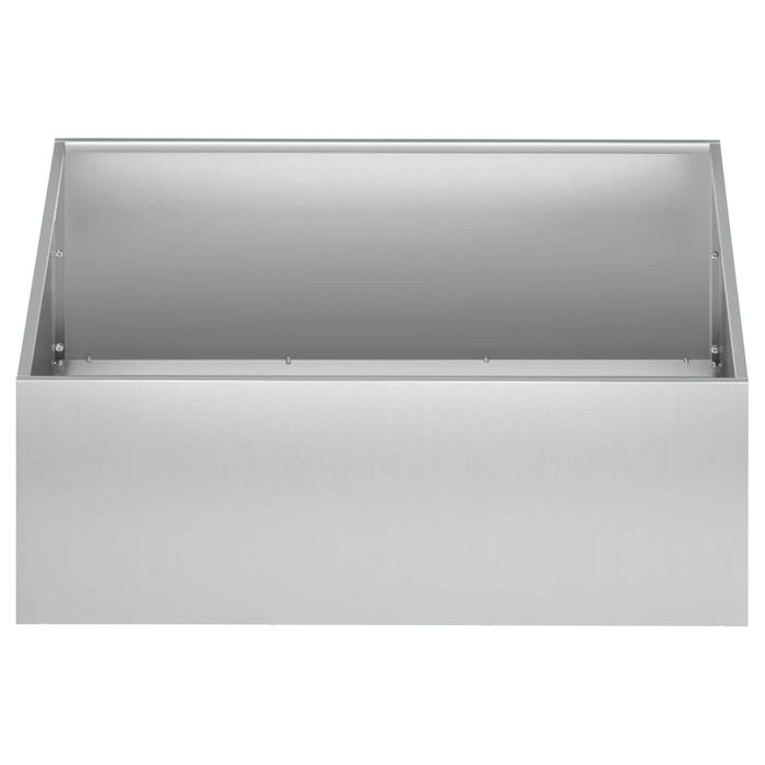 Vază pentru Grădină Argintiu 60 x 60 x 20 cm Oțel Galvanizat WALTI