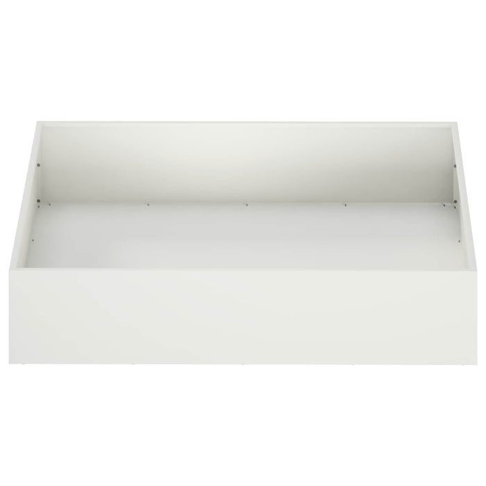 Vază pentru Grădină 2 buc. Alb 100 x 100 x 20 cm WALTI