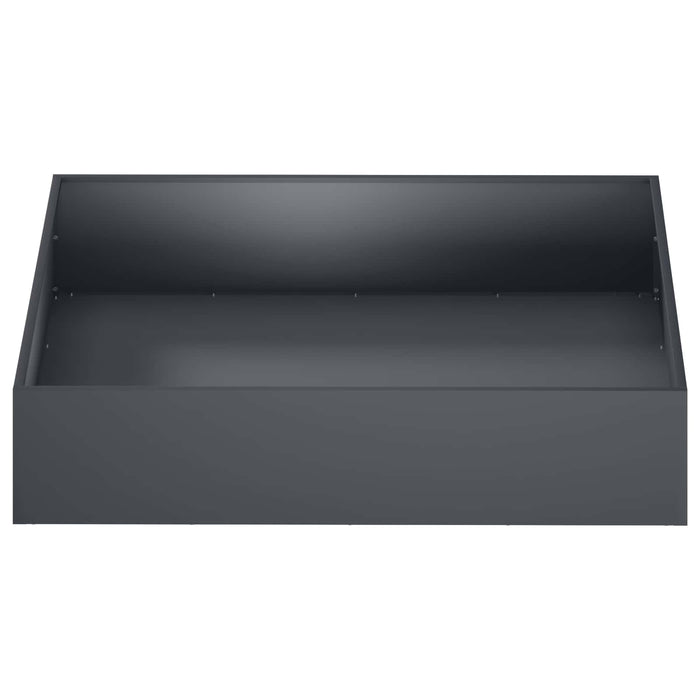 Vază pentru Grădină Antracit 100 x 100 x 20 cm WALTI