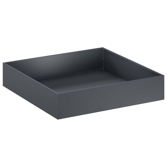 Vază pentru Grădină 2 buc. Antracit 100 x 100 x 20 cm WALTI
