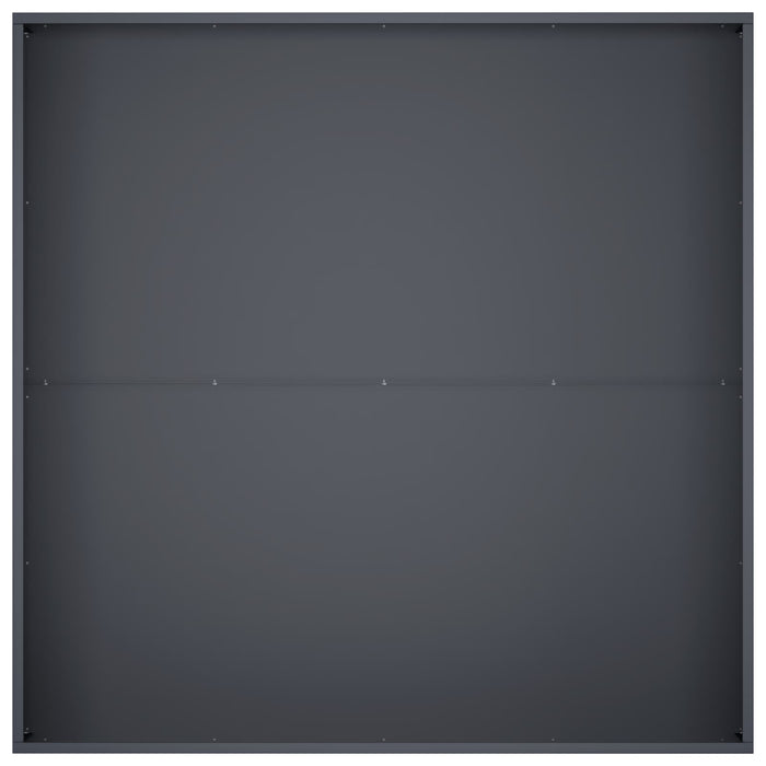 Vază pentru Grădină 2 buc. Antracit 100 x 100 x 20 cm WALTI