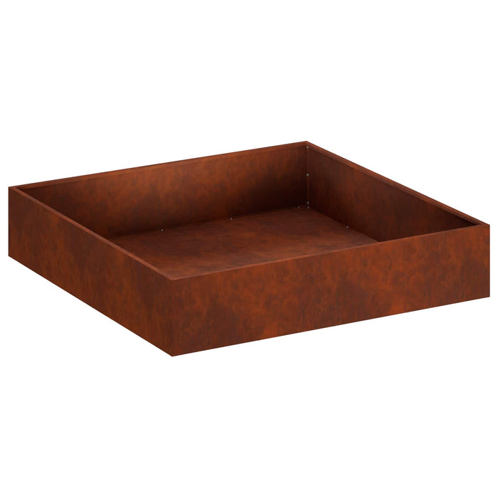 Vază pentru Grădină 2 buc. Ruginit 100 x 100 x 20 cm WALTI