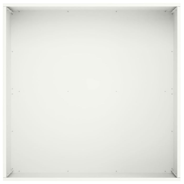 Vază pentru Grădină 2 buc. Alb 40 x 40 x 30 cm WALTI