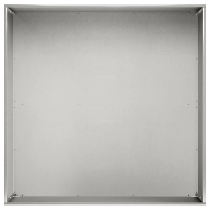Vază pentru Grădină 2 buc. Argintiu 40 x 40 x 30 cm WALTI