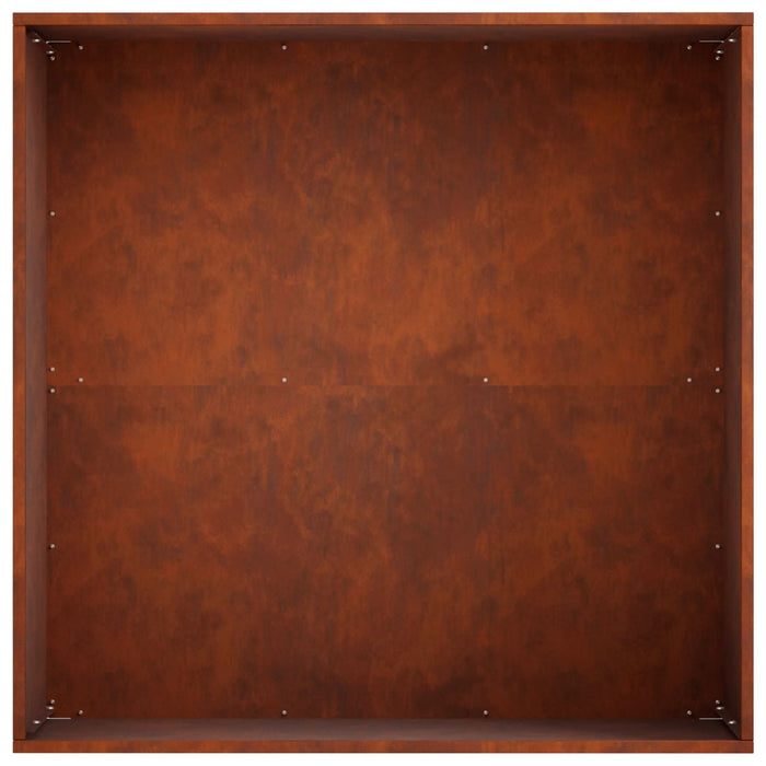 Vază pentru Grădină 2 buc. Ruginit 40 x 40 x 30 cm WALTI