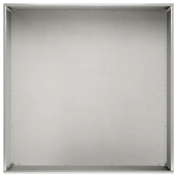 Vază pentru Grădină 2 buc. Argintiu 60 x 60 x 30 cm WALTI