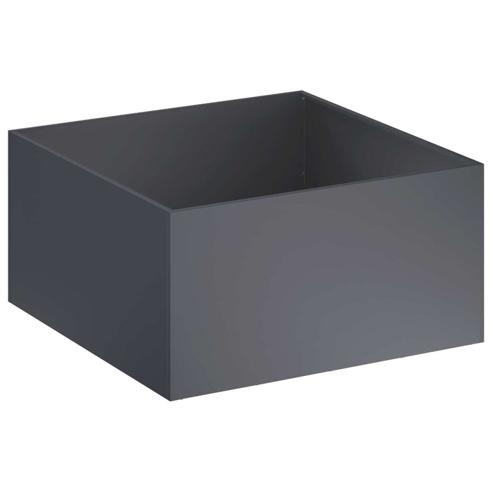 Vază pentru Grădină Antracit 100 x 100 x 40 cm WALTI