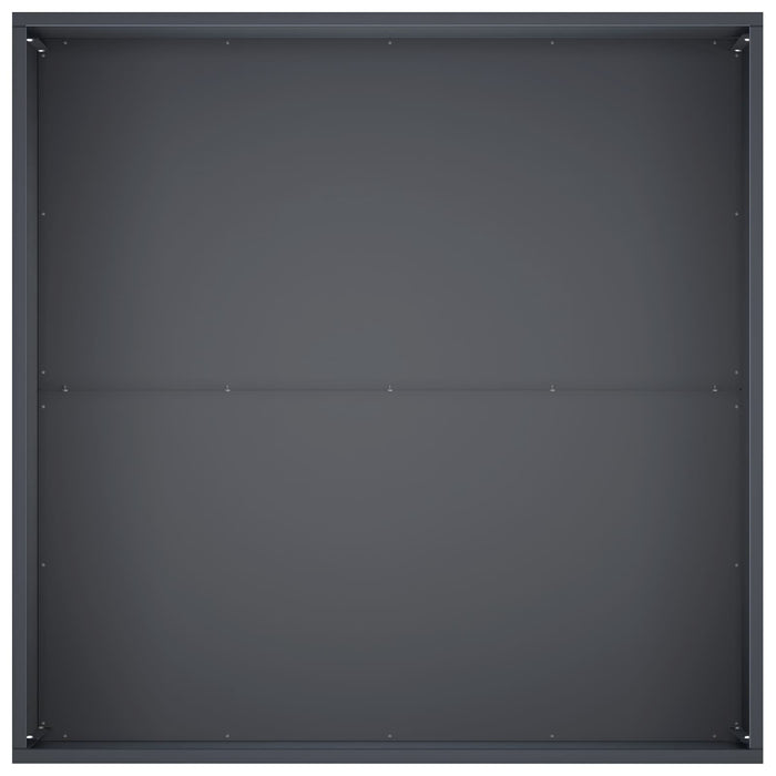 Vază pentru Grădină 2 buc. Antracit 100 x 100 x 40 cm - WALTI WALTI