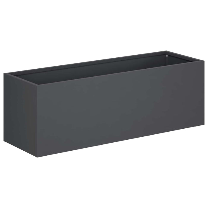 Vază pentru Grădină 2 buc. Antracit 40 x 20 x 20 cm WALTI