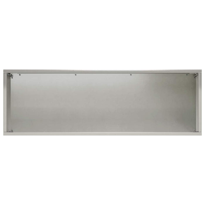 Vază pentru Grădină 2 buc. Argintiu 40 x 20 x 20 cm - WALTI WALTI