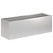 Vază pentru Grădină Argintiu 40 x 20 x 20 cm Oțel Galvanizat - WALTI WALTI