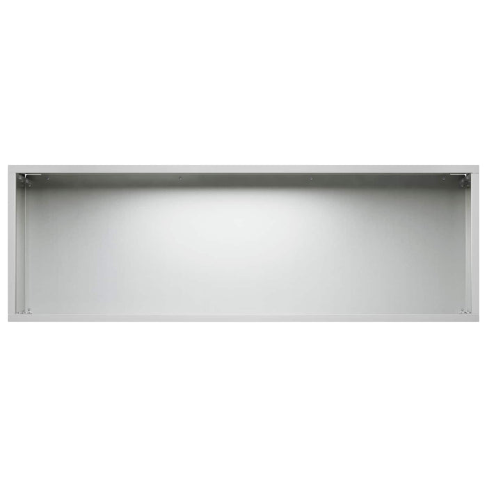 Vază pentru Grădină 2 buc. Argintiu 40 x 20 x 20 cm - WALTI WALTI