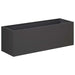 Vază pentru Grădină Negru 60 x 20 x 20 cm Oțel laminat la rece - WALTI WALTI