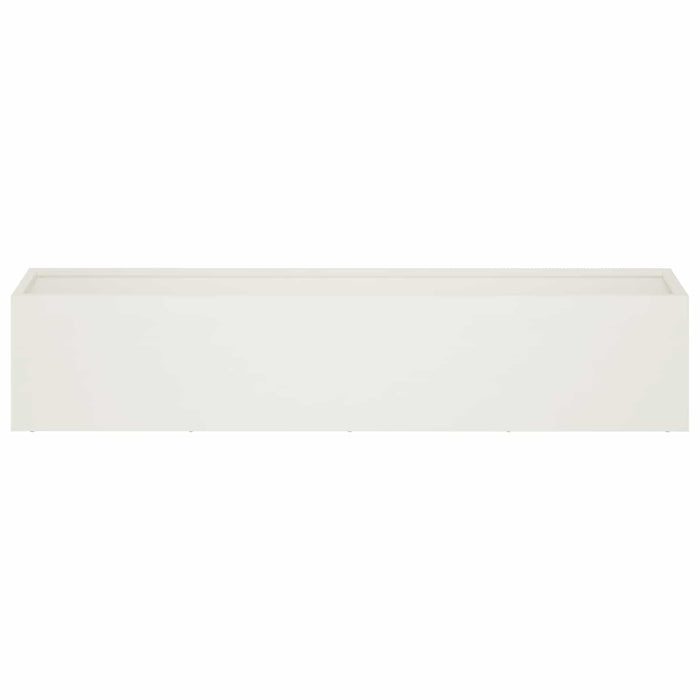 Vază pentru Grădină 2 buc. Alb 80 x 20 x 20 cm - WALTI WALTI