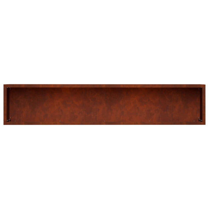 Vază pentru Grădină 2 buc. Ruginit 80 x 20 x 20 cm - WALTI WALTI