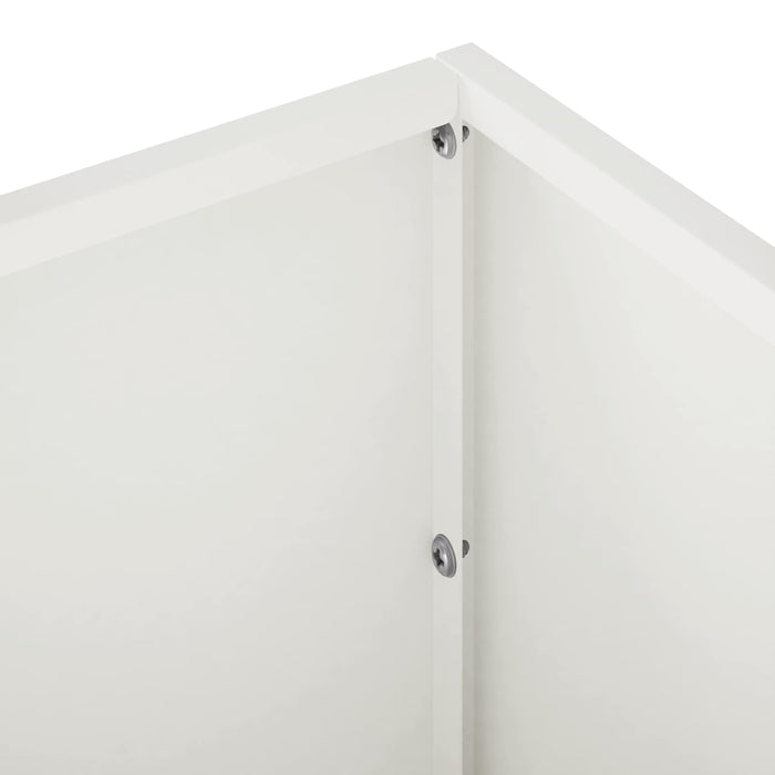 Vază pentru Grădină 2 buc. Alb 100 x 20 x 20 cm - WALTI WALTI