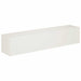 Vază pentru Grădină 2 buc. Alb 100 x 20 x 20 cm - WALTI WALTI