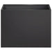 Vază pentru Grădină Negru 40 x 30 x 30 cm Oțel laminat la rece - WALTI WALTI