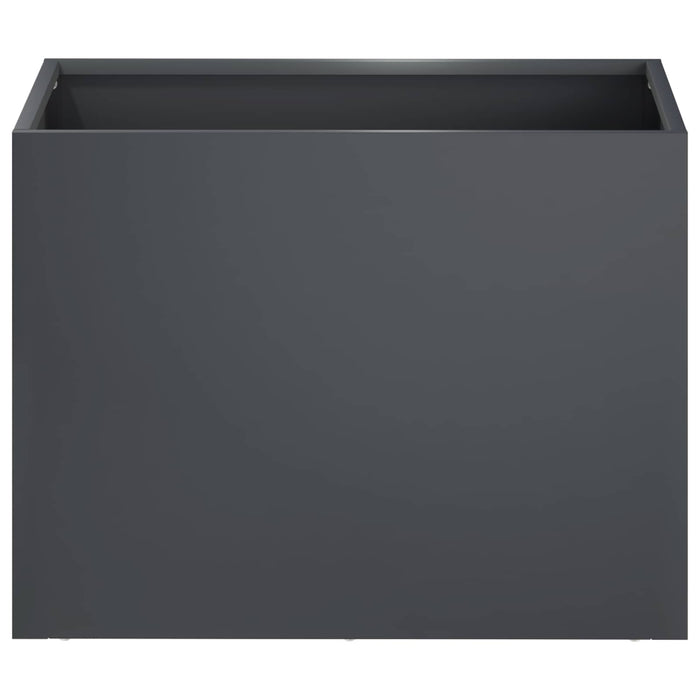 Vază pentru Grădină 2 buc. Antracit 40 x 30 x 30 cm WALTI