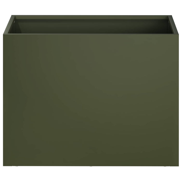 Vază pentru Grădină Verde măsliniu 40 x 30 x 30 cm - WALTI WALTI