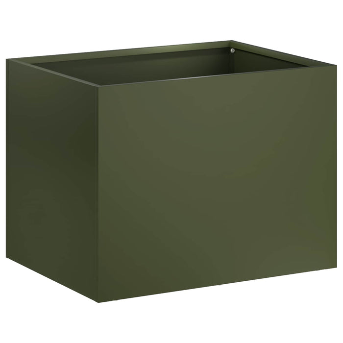 Vază pentru Grădină 2 buc. Verde măsliniu 40 x 30 x 30 cm - WALTI WALTI