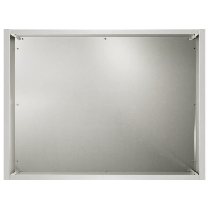 Vază pentru Grădină 2 buc. Argintiu 40 x 30 x 30 cm - WALTI WALTI