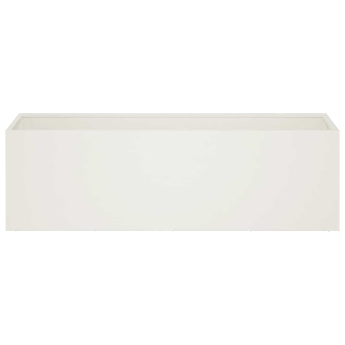 Vază pentru Grădină 2 buc. Alb 80 x 30 x 30 cm - WALTI WALTI