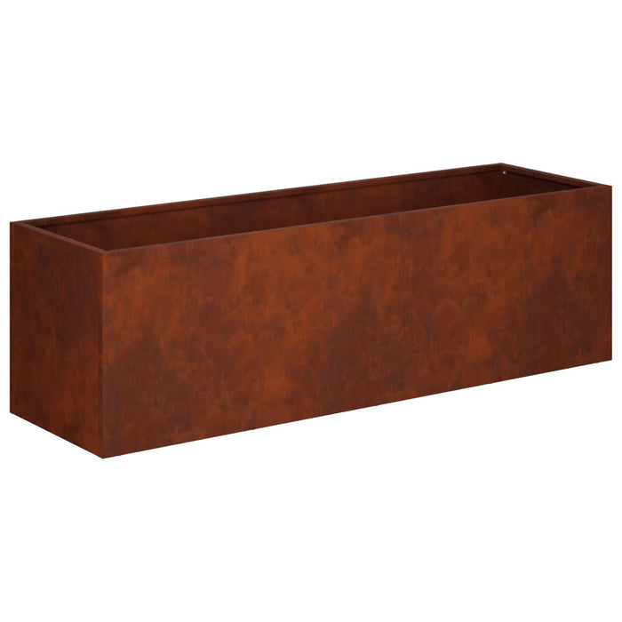 Vază pentru Grădină 2 buc. Ruginit 80 x 30 x 30 cm - WALTI WALTI
