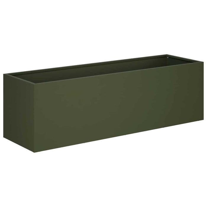 Vază pentru Grădină Verde măsliniu 100 x 30 x 30 cm WALTI