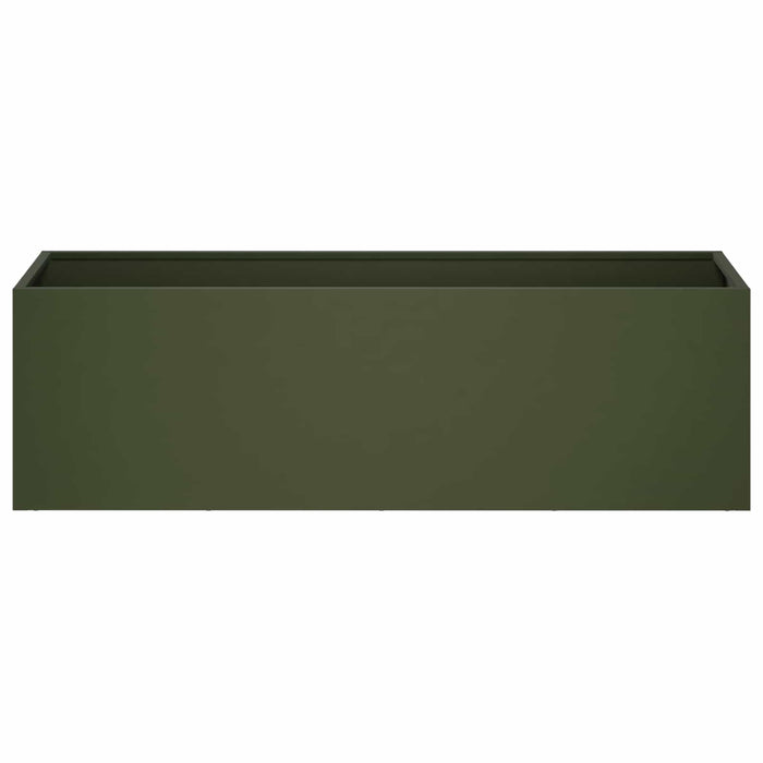 Vază pentru Grădină Verde măsliniu 100 x 30 x 30 cm WALTI