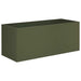 Vază pentru Grădină 2 buc. Verde măsliniu 80 x 40 x 40 cm - WALTI WALTI