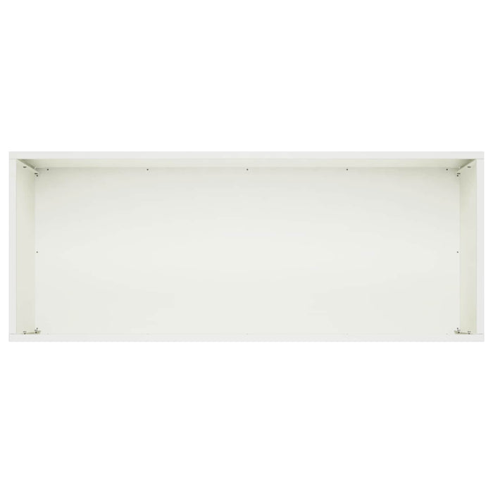 Vază pentru Grădină 2 buc. Alb 100 x 40 x 40 cm WALTI