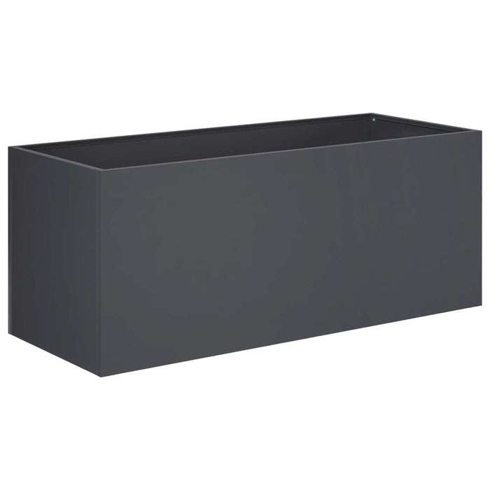Vază pentru Grădină Antracit 100 x 40 x 40 cm WALTI