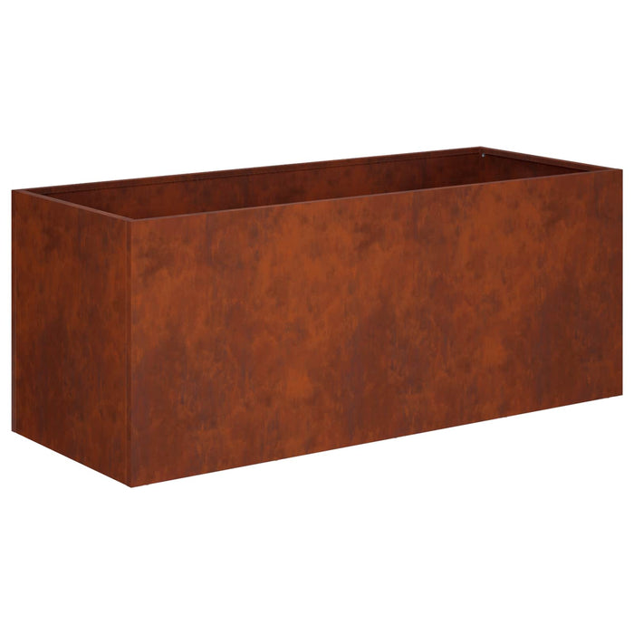 Vază pentru Grădină 2 buc. Ruginit 100 x 40 x 40 cm WALTI